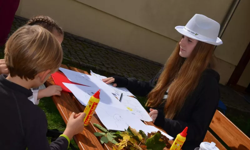 podzim s lázeňskými lesy, Rodoklubem a Varybou