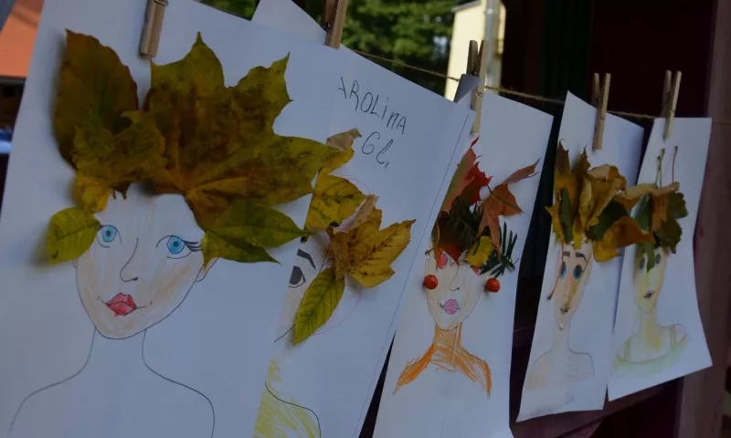 podzim s lázeňskými lesy, Rodoklubem a Varybou