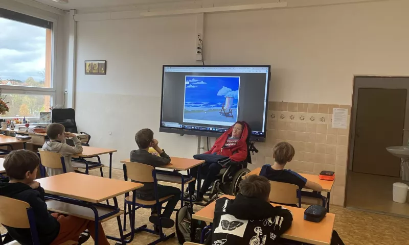 malování s Veronikou