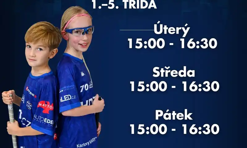 plakát florbal