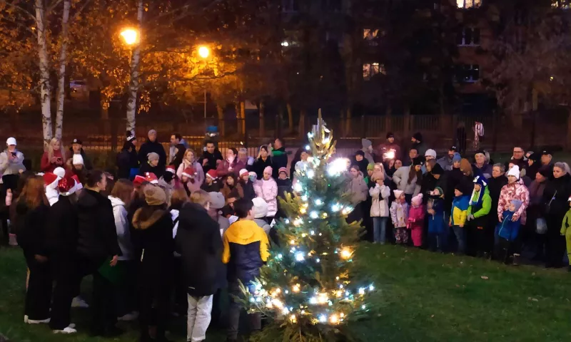 Rozsvícení vánočního stromečku