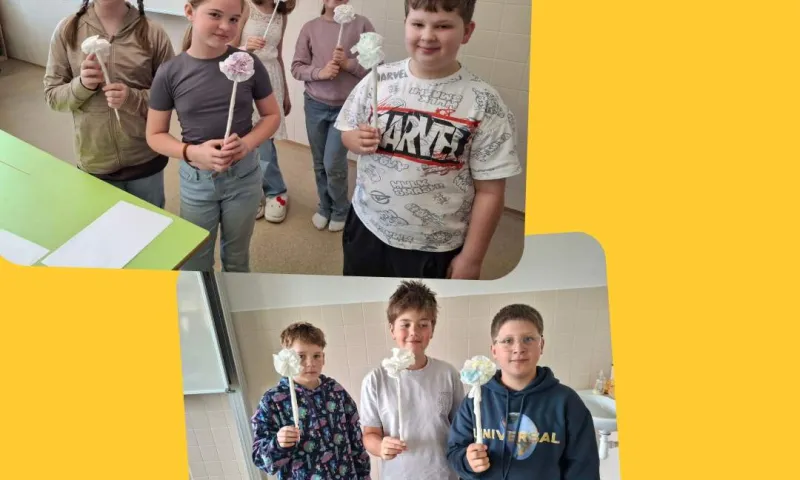 učí děti