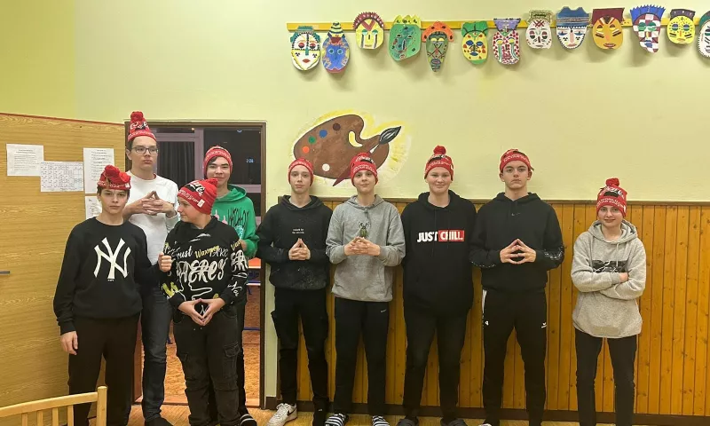 vánoční besídka 9.A