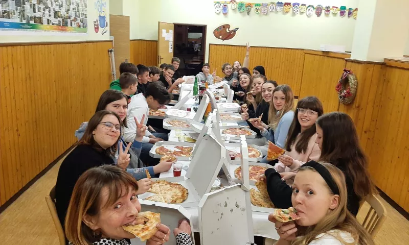 vánoční besídka 9.A