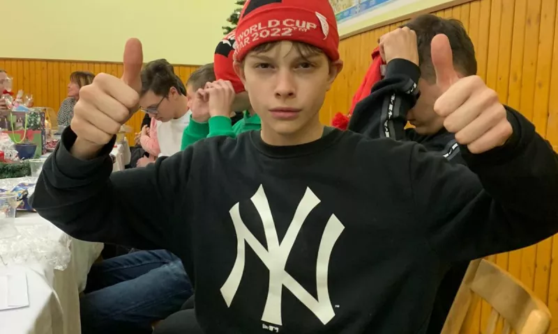 vánoční besídka 9.A