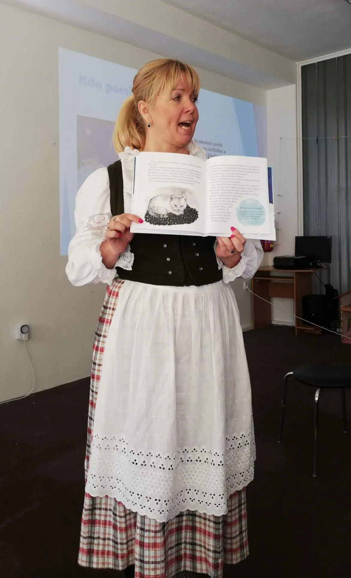 beseda se spisovatelkou