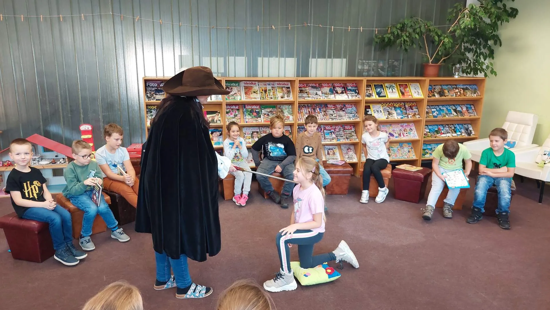 Pasování na čtenáře v 2.A