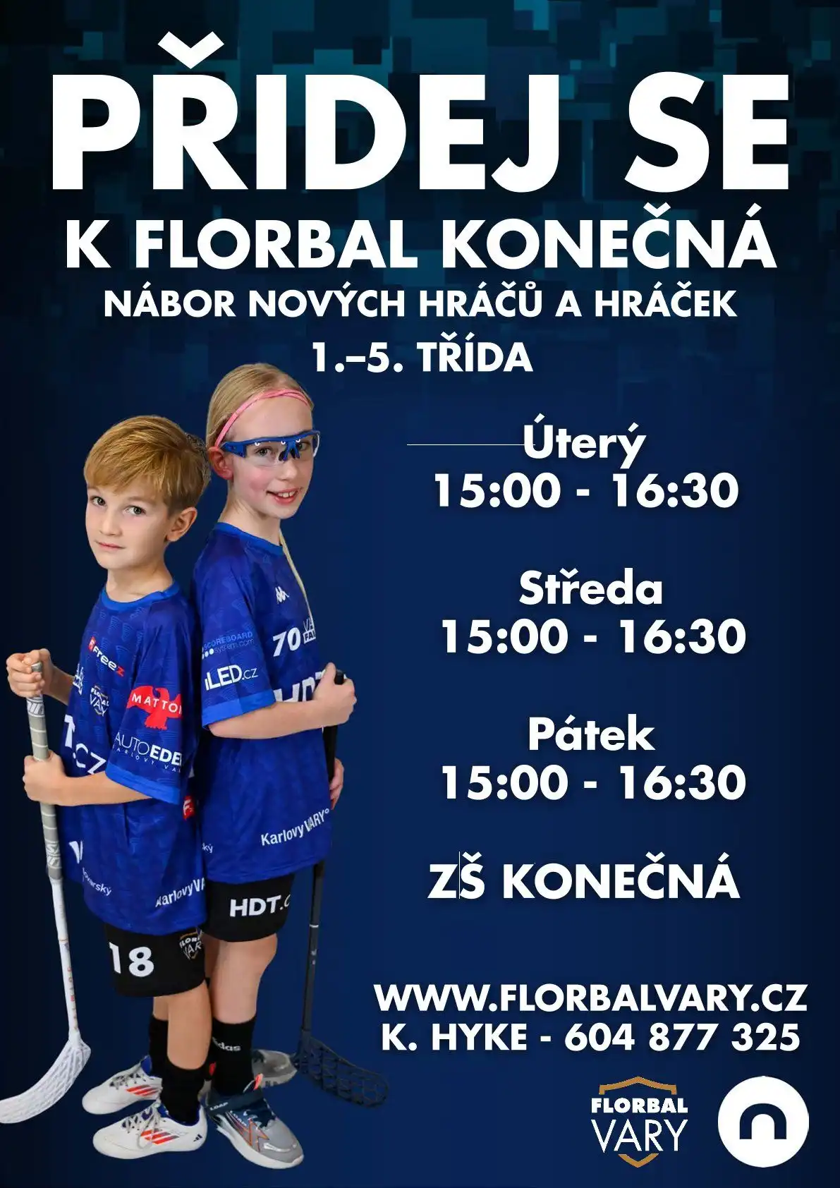 plakát florbal